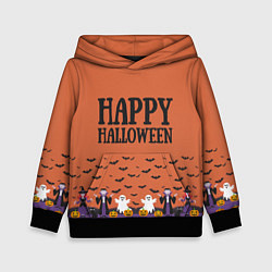 Детская толстовка Happy Halloween pattern