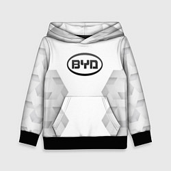 Детская толстовка BYD white poly