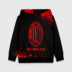 Детская толстовка AC Milan - red gradient