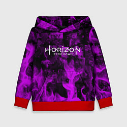 Детская толстовка Horizon: Zero Dawn flame neon steel