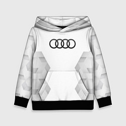 Детская толстовка Audi white poly