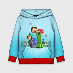 Детская толстовка Minecraft - New Year