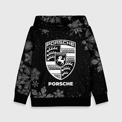 Детская толстовка Снежный Porsche