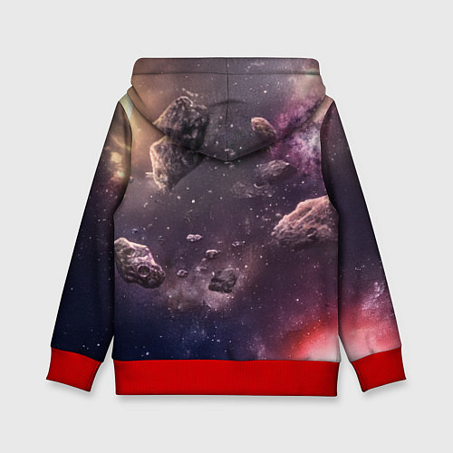 Детская толстовка Лобо / 3D-Красный – фото 2