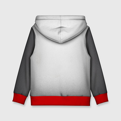 Детская толстовка Дольки банана / 3D-Красный – фото 2