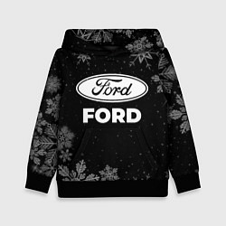 Детская толстовка Снежный Ford