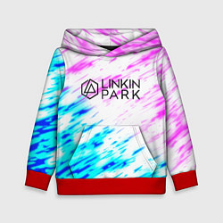 Детская толстовка Linkin park rock краски