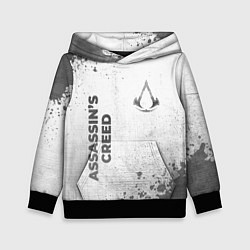 Детская толстовка Assassins Creed - white gradient вертикально