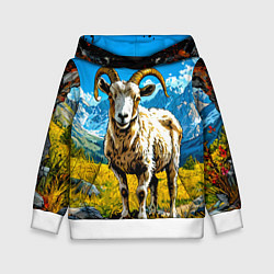 Детская толстовка Горный козел