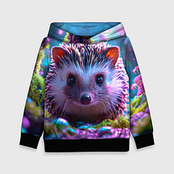 Детская толстовка Ёжики в сказаочном лесу