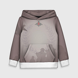 Толстовка-худи детская Лавры, цвет: 3D-белый