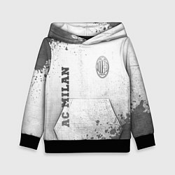 Детская толстовка AC Milan - white gradient вертикально