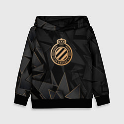 Детская толстовка Club Brugge golden poly