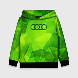 Детская толстовка Audi green poly