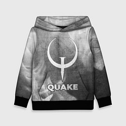 Детская толстовка Quake - grey gradient