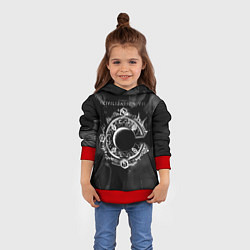 Толстовка-худи детская Civilization VII, цвет: 3D-красный — фото 2