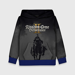 Толстовка-худи детская Kingdom come deliverance 2, цвет: 3D-синий