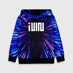 Толстовка-худи детская Gidle neon energy, цвет: 3D-черный