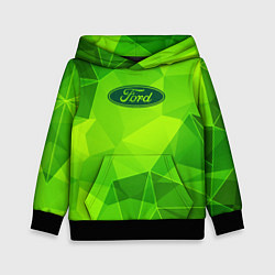 Детская толстовка Ford green poly