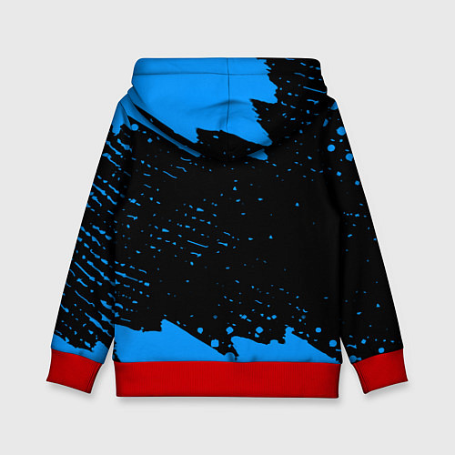 Детская толстовка Schalke 04 fc blue color / 3D-Красный – фото 2