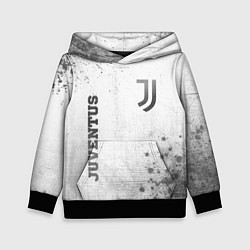 Детская толстовка Juventus - white gradient вертикально