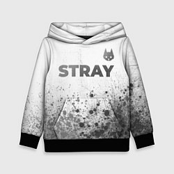 Детская толстовка Stray - white gradient посередине