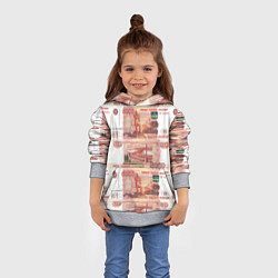 Толстовка-худи детская 5 000 рублей, цвет: 3D-меланж — фото 2