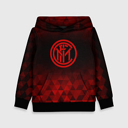 Детская толстовка Inter red poly