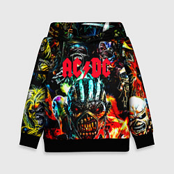 Детская толстовка ACDC рок монстры