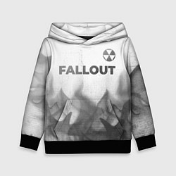 Детская толстовка Fallout - white gradient посередине