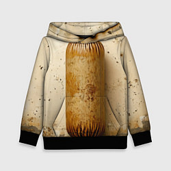 Детская толстовка Бежевая боксерская груша