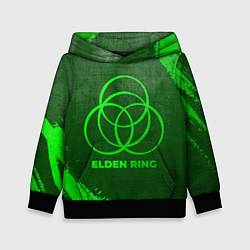 Детская толстовка Elden Ring - green gradient