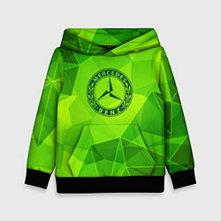 Детская толстовка Mercedes green poly