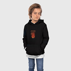 Толстовка-худи детская Родина мать: никто не забыт ничто не забыто, цвет: 3D-белый — фото 2