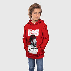 Толстовка-худи детская Alex Ovechkin 895, цвет: 3D-красный — фото 2