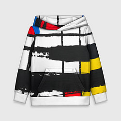 Детская толстовка В стиле пита мондриана