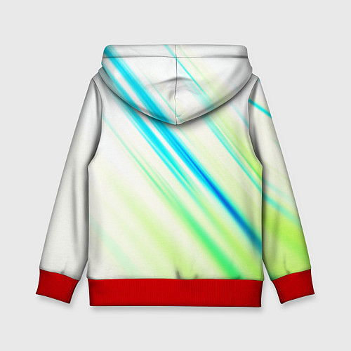Детская толстовка Multicolored / 3D-Красный – фото 2