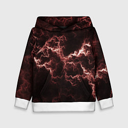 Детская толстовка Lightning red