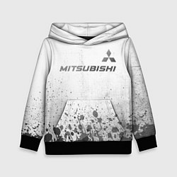 Детская толстовка Mitsubishi - white gradient посередине
