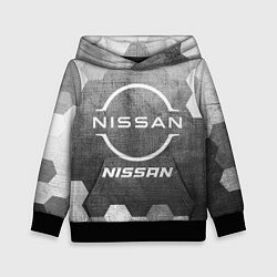 Детская толстовка Nissan - grey gradient