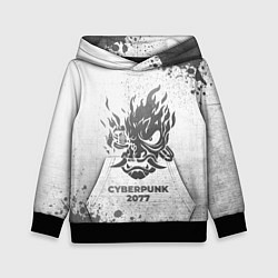 Детская толстовка Cyberpunk 2077 - white gradient