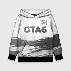 Детская толстовка GTA6 - white gradient посередине