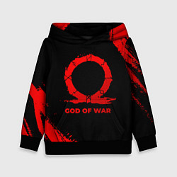 Детская толстовка God of War - red gradient