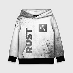 Детская толстовка Rust - white gradient вертикально