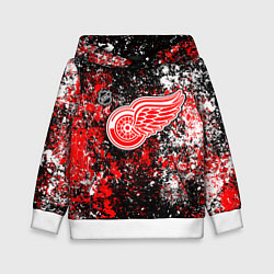 Детская толстовка Detroit Red Wings NHL black