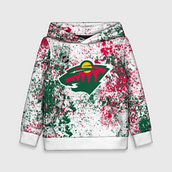 Детская толстовка Minnesota Wild NHL white