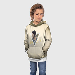 Толстовка-худи детская Sam winchester - supernatural, цвет: 3D-белый — фото 2