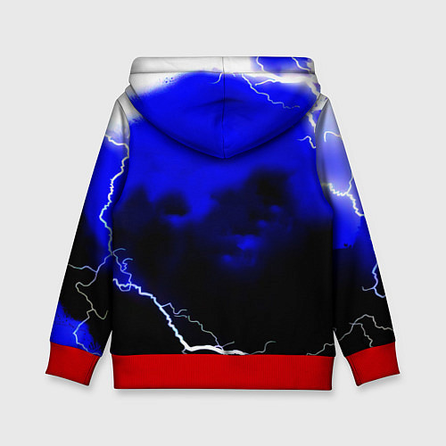 Детская толстовка Наполи шторм / 3D-Красный – фото 2