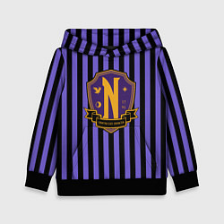 Толстовка-худи детская Academy Nevermore, цвет: 3D-черный