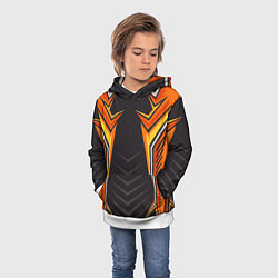 Толстовка-худи детская Мото белка, цвет: 3D-белый — фото 2